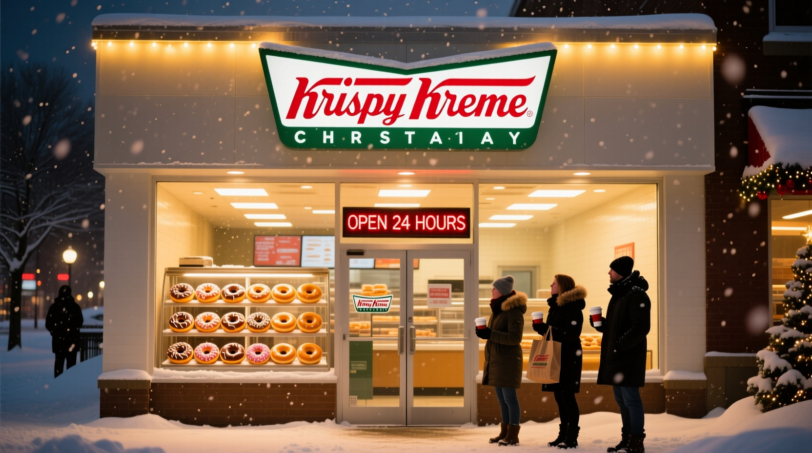 Is Krispy Kreme Open on Christmas Day?, image size:1664x928