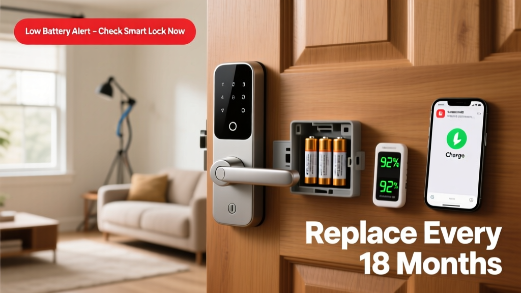 How to Prevent Smart Lock Battery Dead at Home