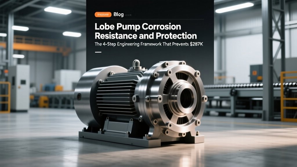 Lobe Pump Corrosion Protection: Cut Downtime 63%