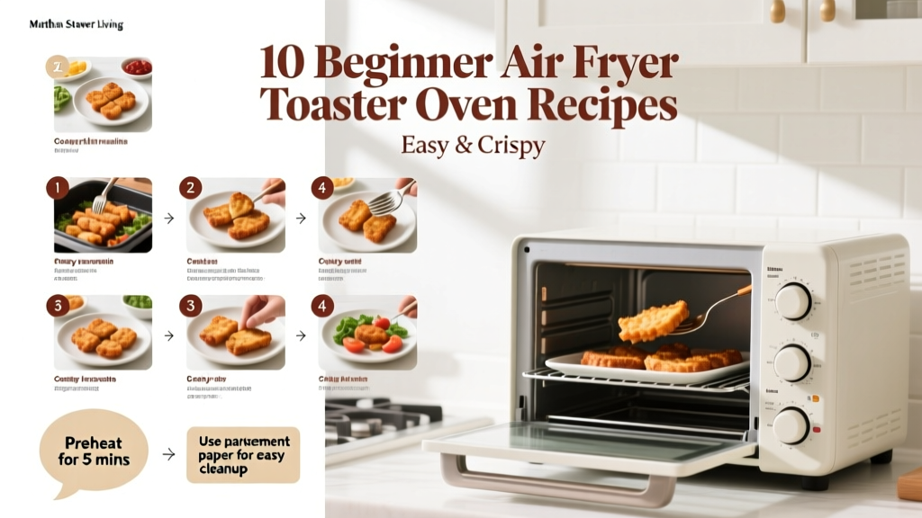 10 Easy Air Fryer Toaster Oven Recipes for Beginners