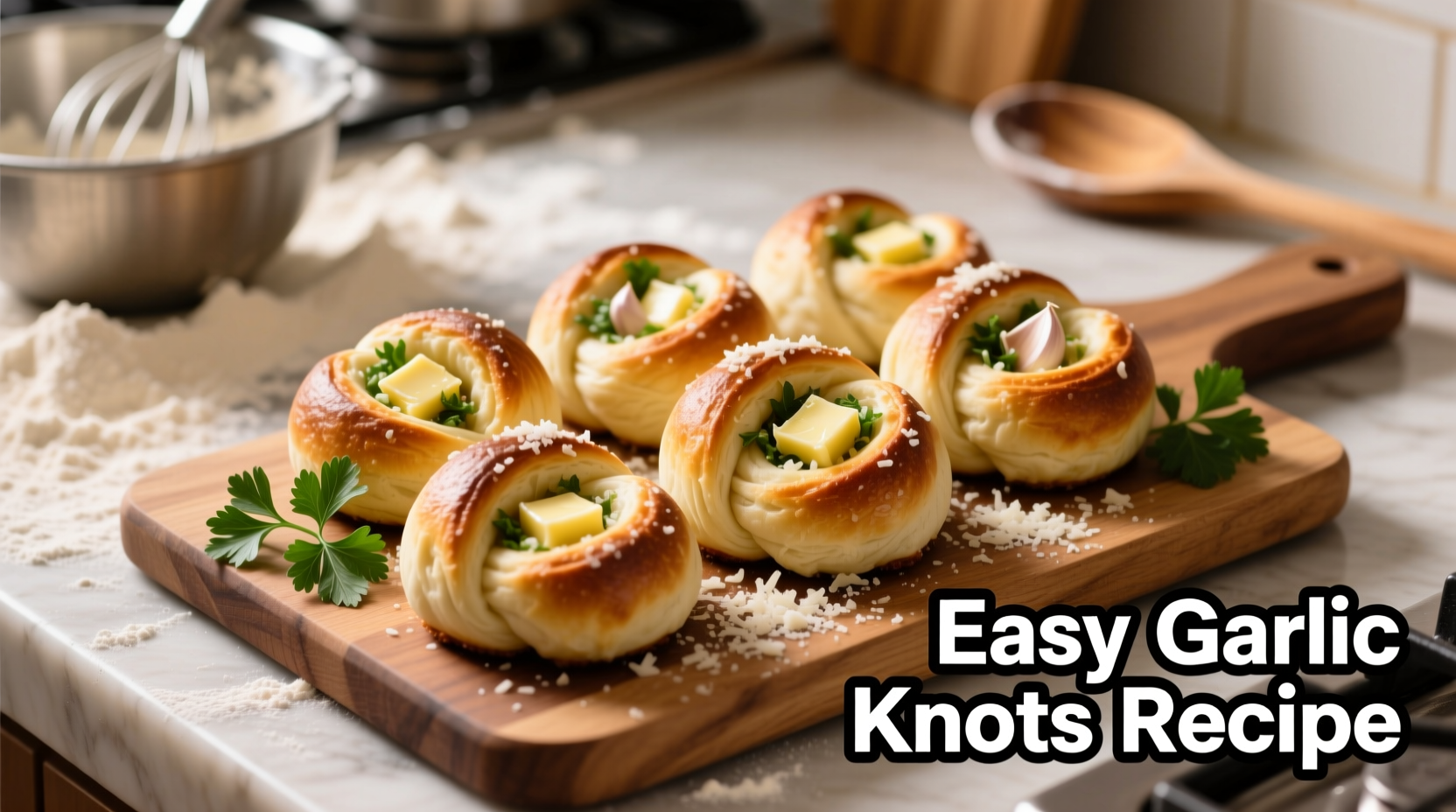 Easy Garlic Knots Recipe: 7 Ingredients, 20 Minutes