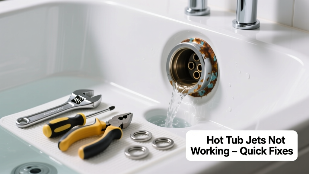 Hot Tub Jets Not Working in Bathroom: Quick Fixes