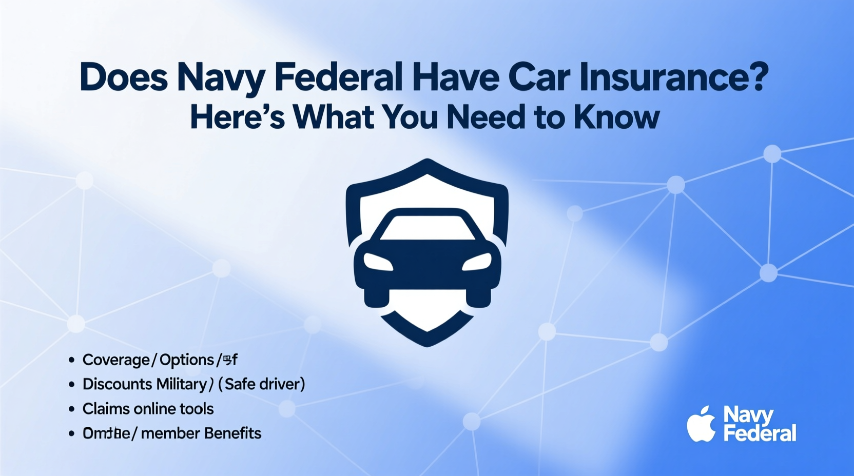 does navy federal have car insurance