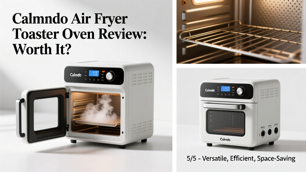 Calmdo Air Fryer Toaster Oven Review: Worth It?
