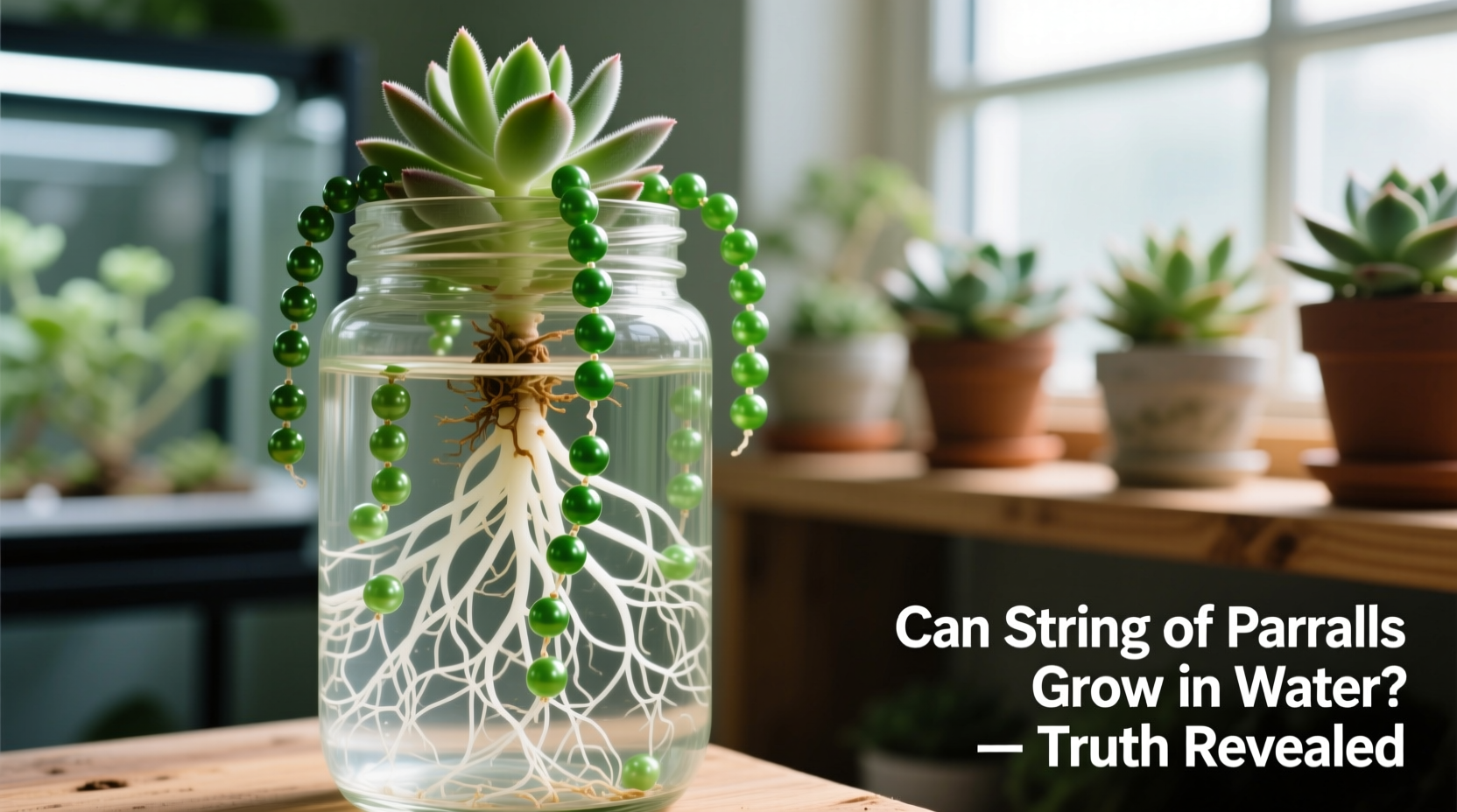 String of Pearls in Water: 5 Care Tips | TheHomeSprouts