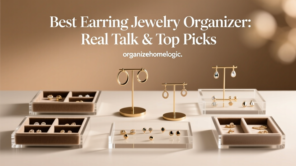 Best Earring Jewelry Organizer: Real Talk & Top Picks