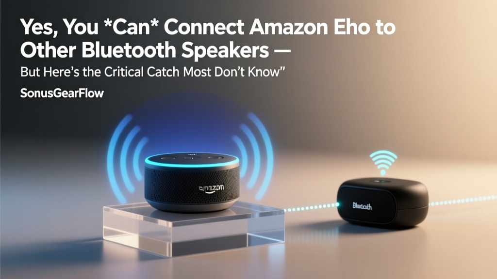 Echo Bluetooth Speaker Pairing: Truth & Fixes (2026)