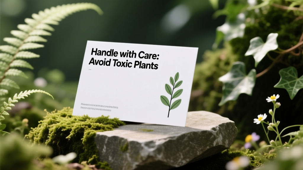 Botanical Safety Tips: Practical, Evidence-Based Guidance for Homes, Gardens, and Classrooms