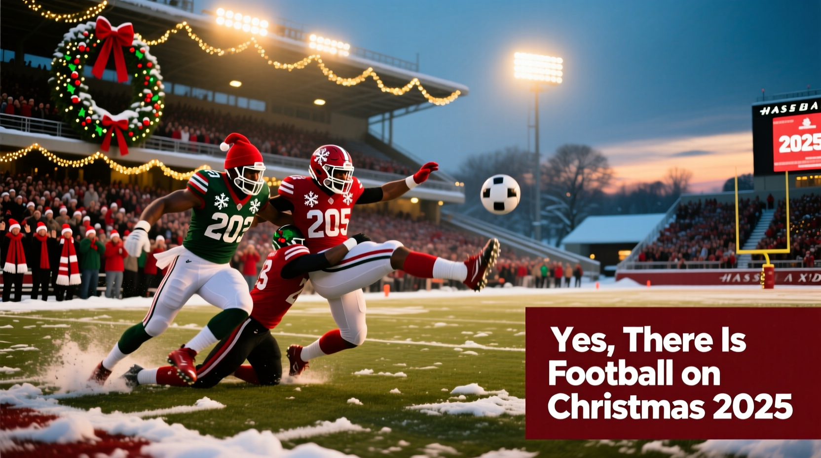 is there football on christmas