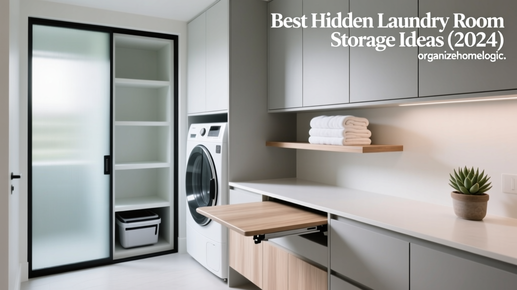 Best Hidden Laundry Room Storage Ideas (2024)