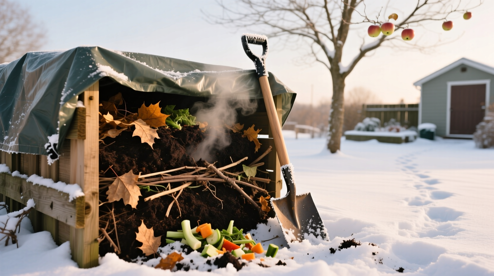 winter composting tips