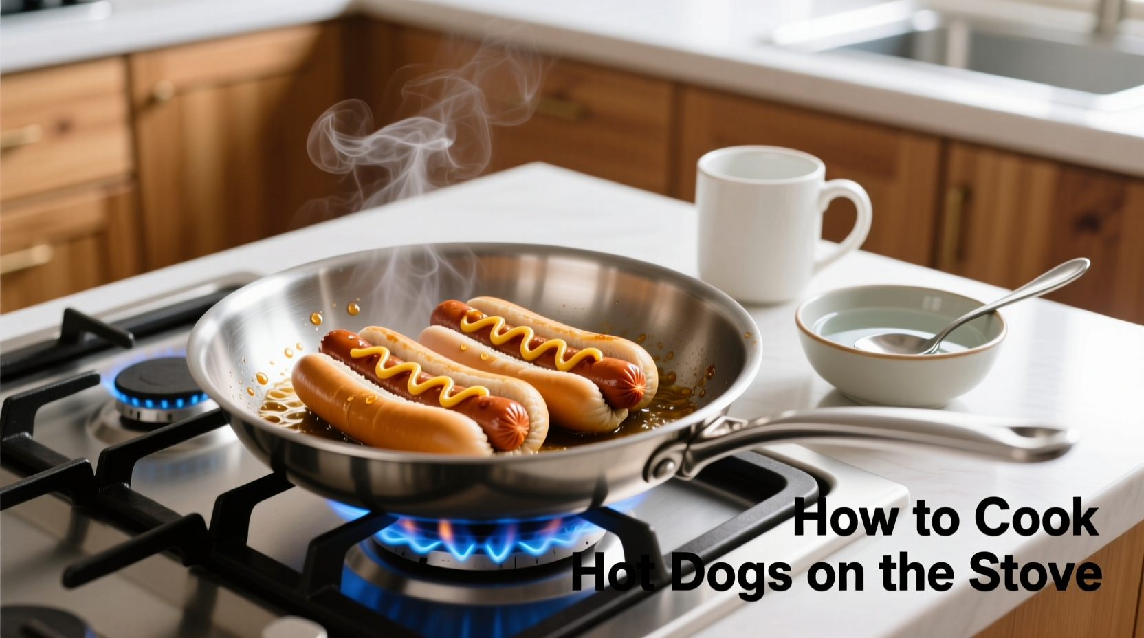 how do you cook hot dogs on the stove