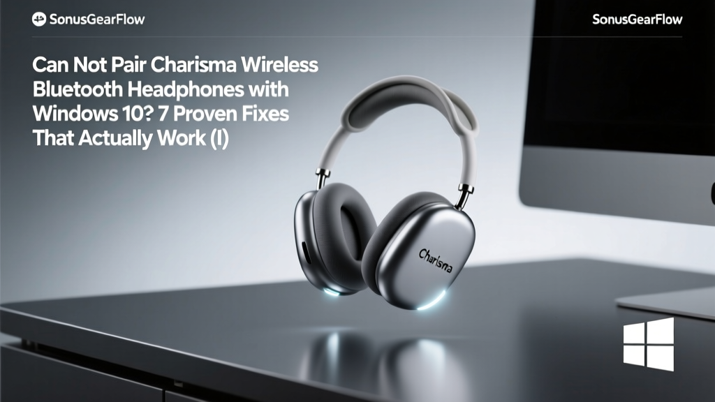 Charisma Bluetooth Headphones Won’t Pair on Windows 10