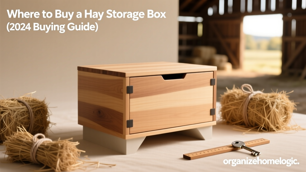 Where to Buy a Hay Storage Box (2024 Buying Guide)
