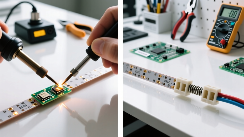 Soldering LED Strips vs Quick Connectors: Which Method Wins?