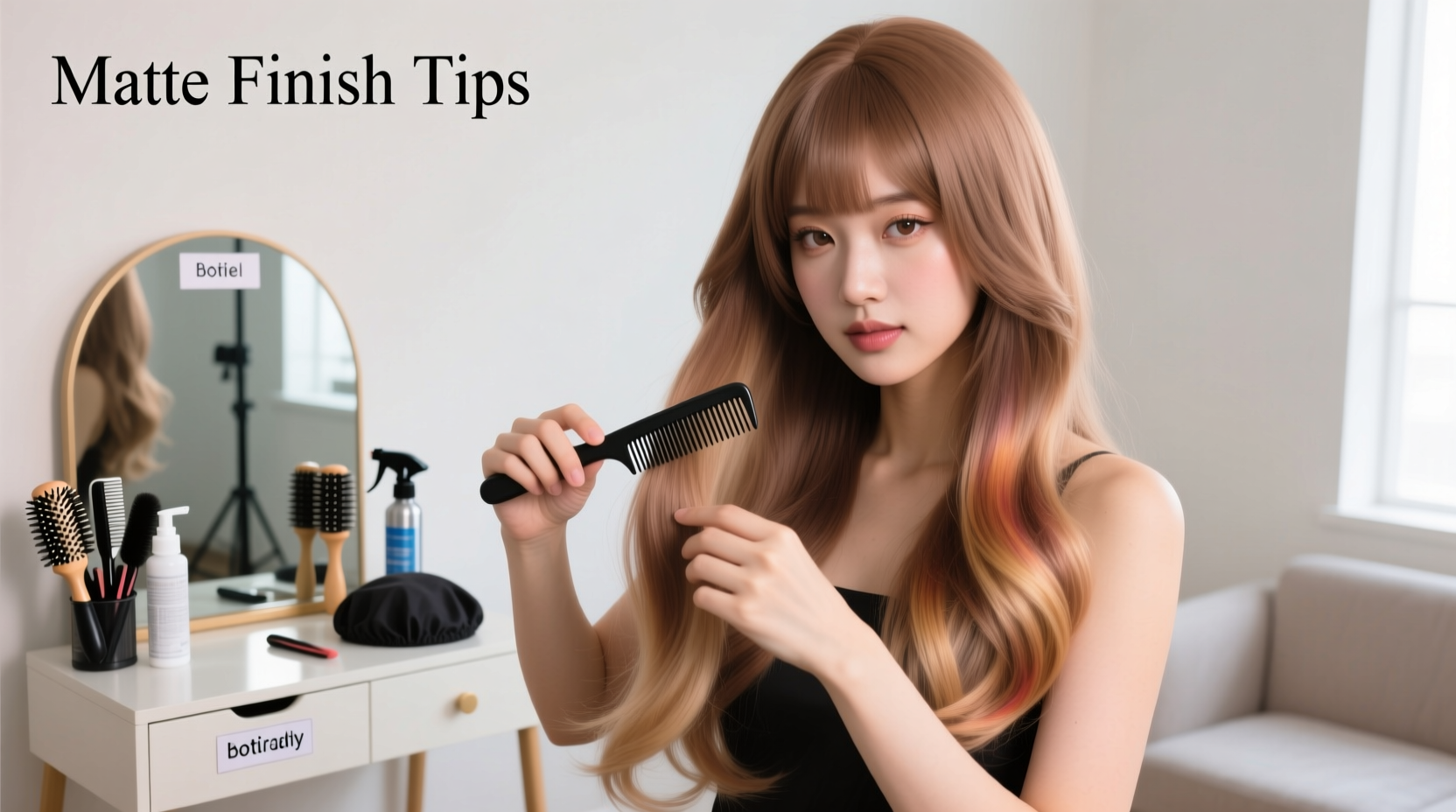 styling cosplay wigs tips for beginners to avoid the shiny synthetic look