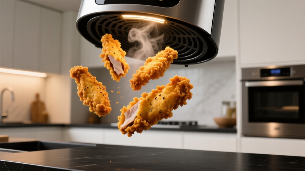 Extra Crispy Chicken Tenders in the Air Fryer