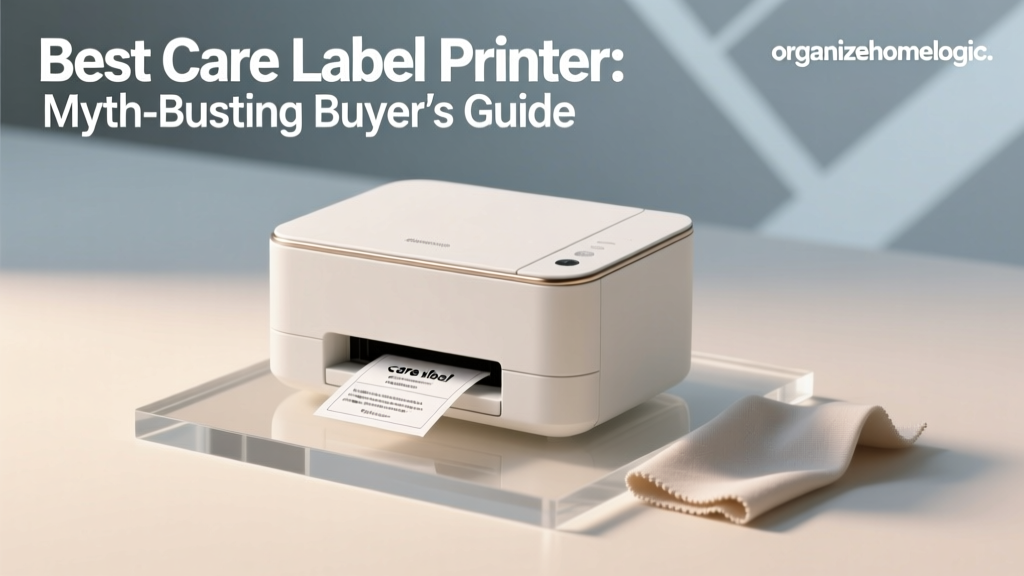 Best Care Label Printer: Myth-Busting Buyer’s Guide