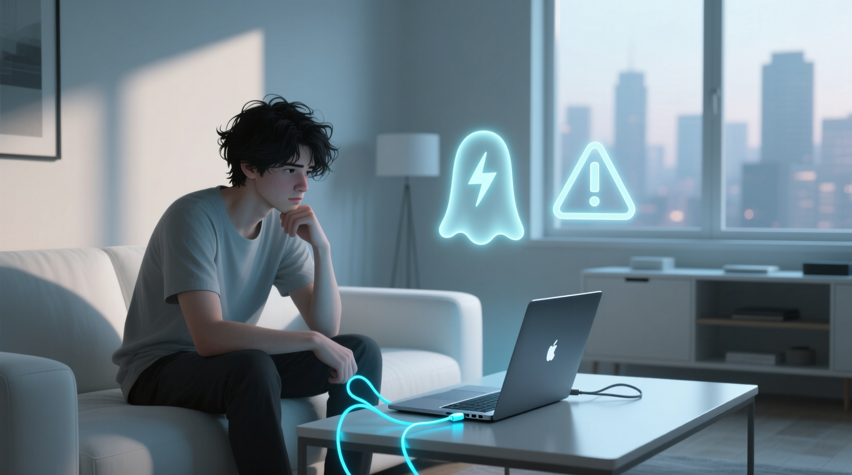 are you charging your macbook on the wrong side