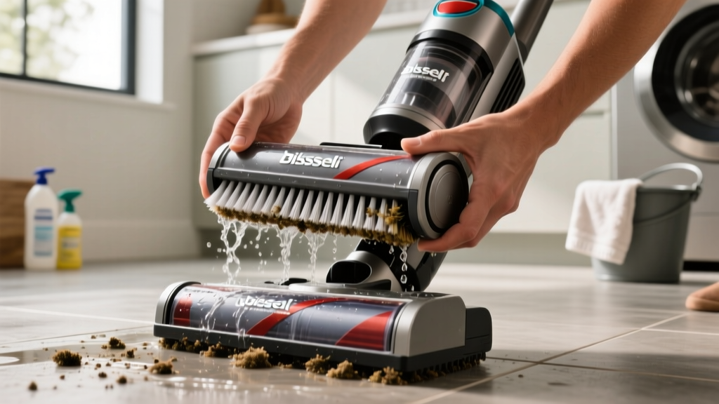 Tested: How to Clean a Bissell CrossWave Brush Fast