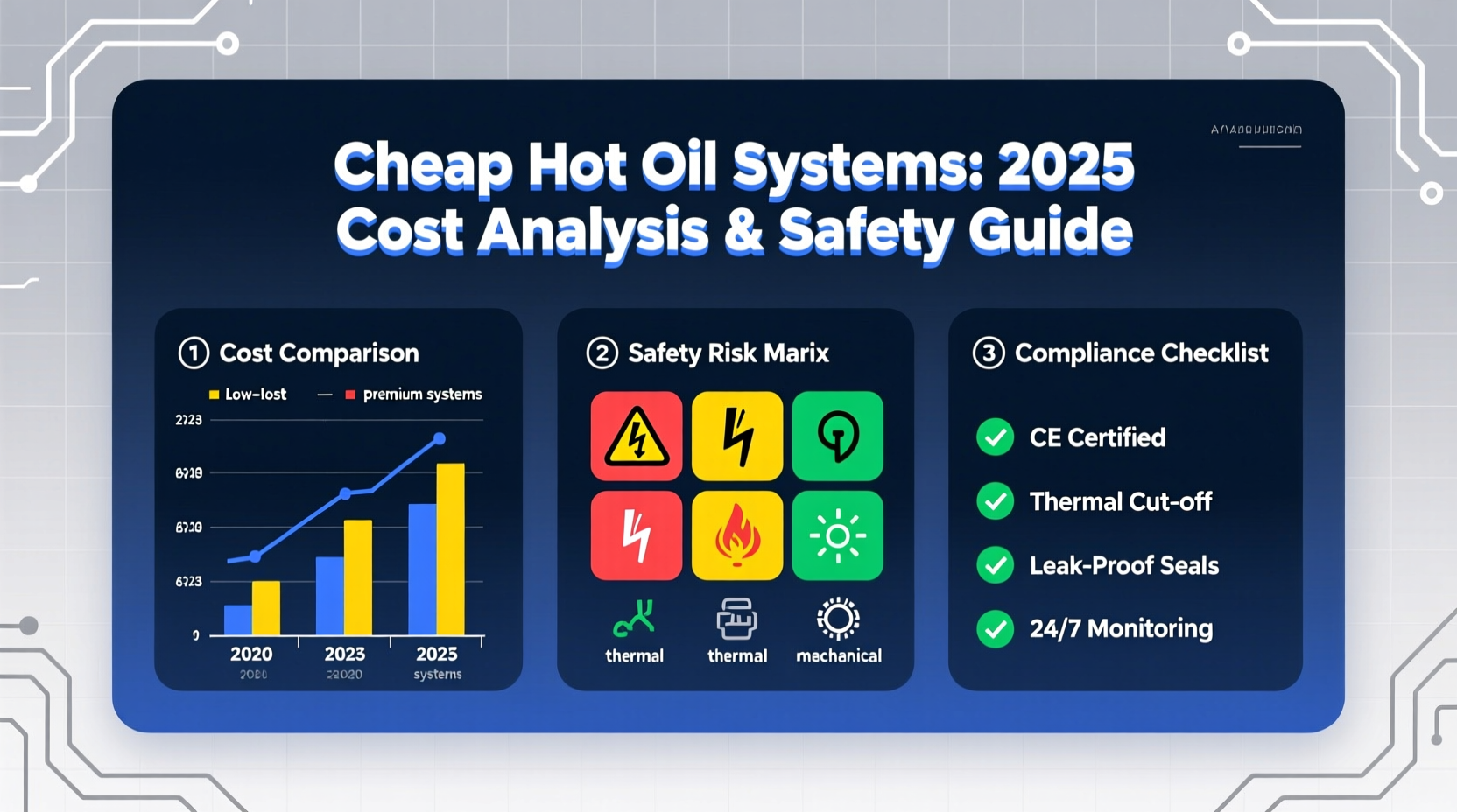 cheap hot oil circulating system