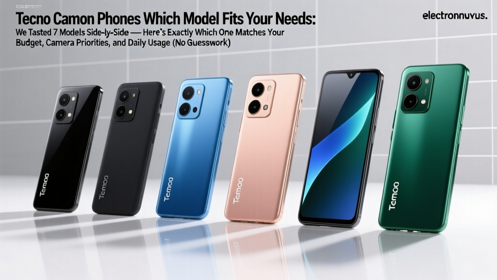 Tecno Camon Phones Which Model Fits Your Needs: We Tested 7 Models Side-by-Side — Here’s Exactly Which One Matches Your Budget, Camera Priorities, and Daily Usage (No Guesswork)
