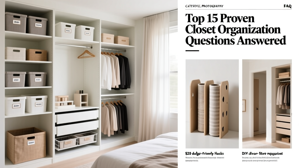 Top 15 Proven Closet Organization Questions Answered