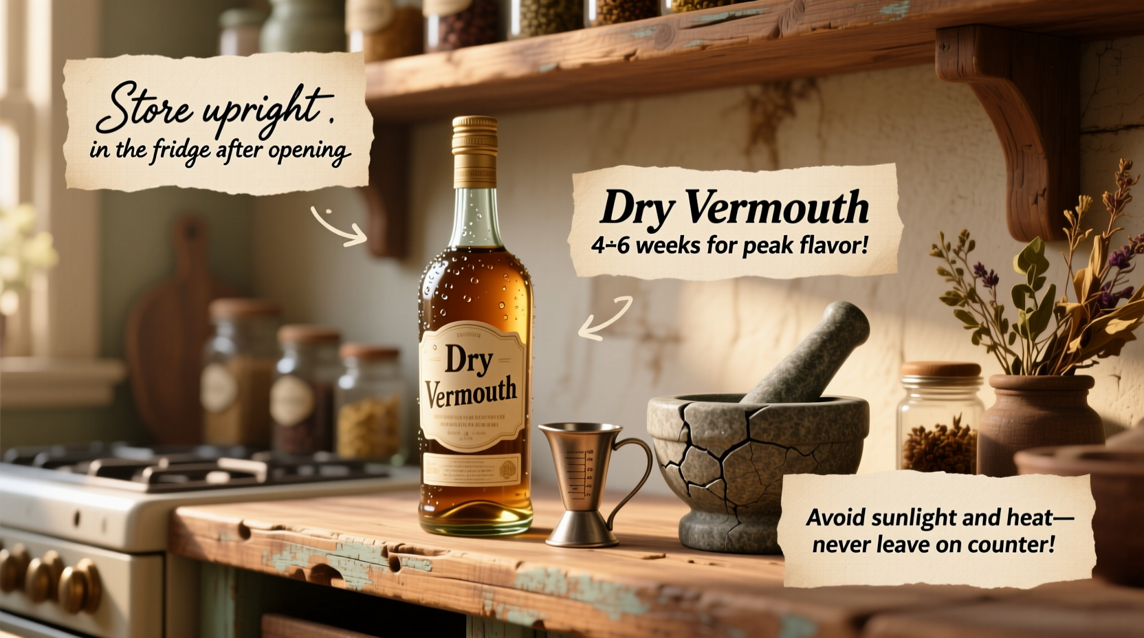 dry vermouth storage tips does it go bad faster than you think