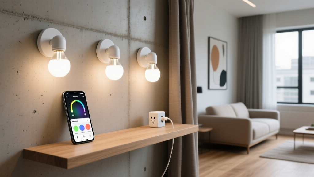 Smart Lighting for Renters: No-Drill, No-Hub Options