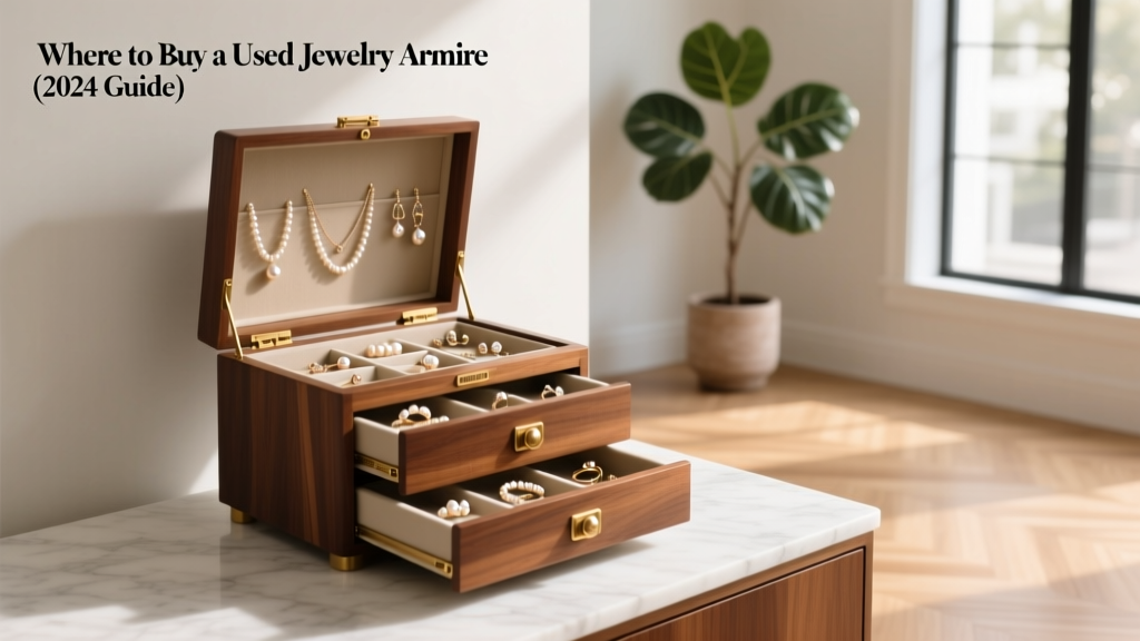 Where to Buy a Used Jewelry Armoire (2024 Guide)