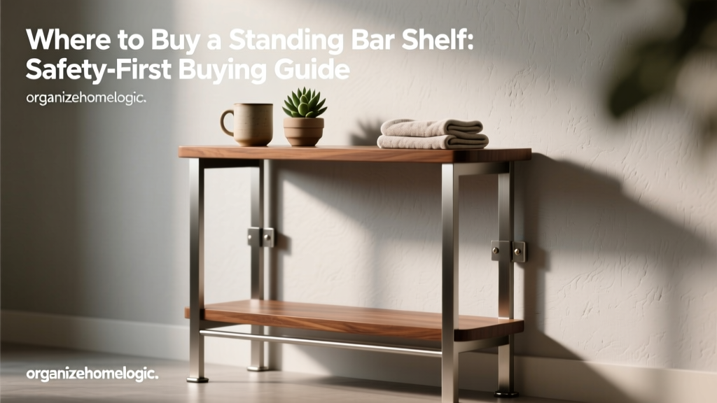 Where to Buy a Standing Bar Shelf: Safety-First Buying Guide