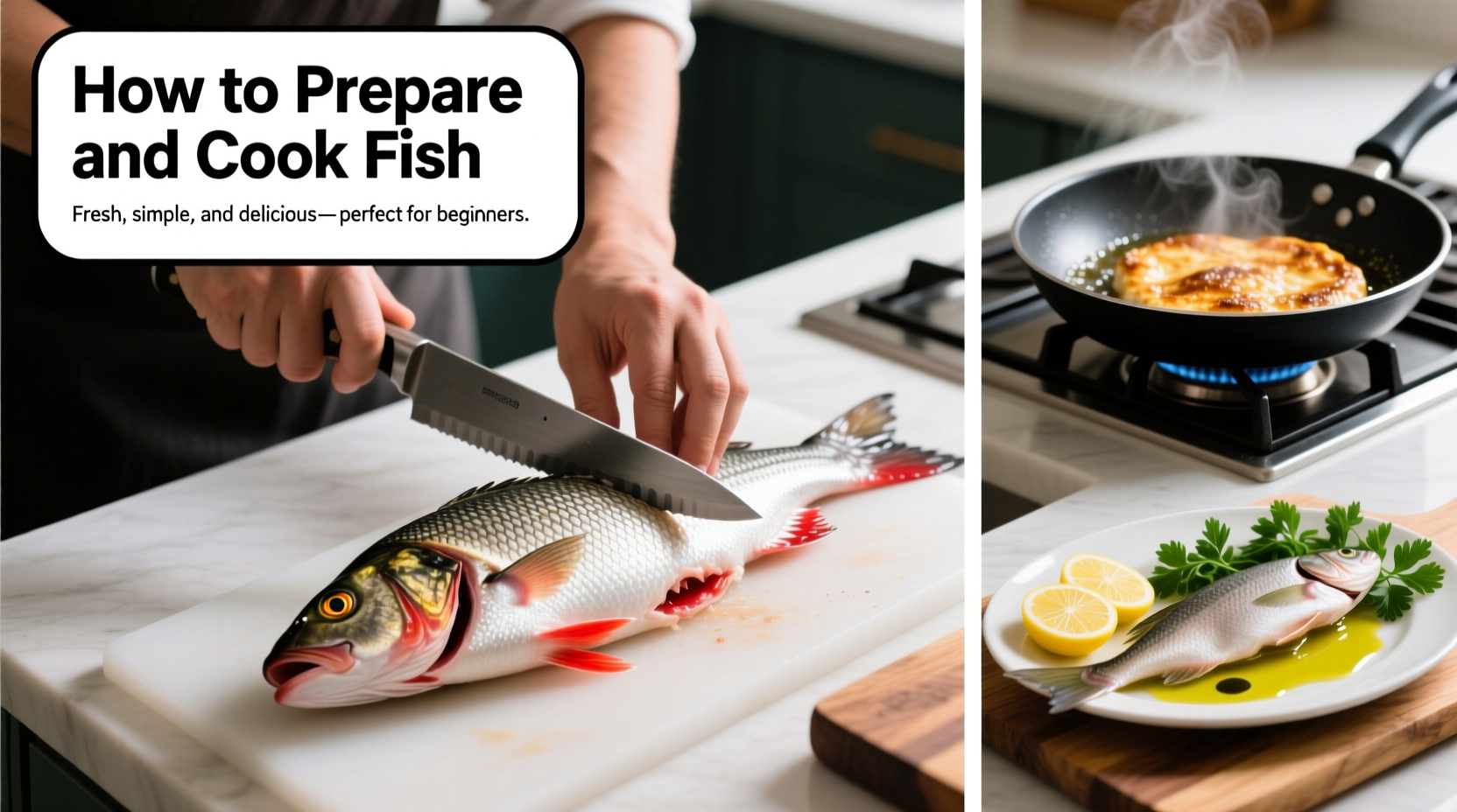how to prepare and cook fish
