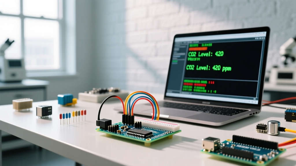 How to Wire, Code, and Debug an Arduino Gas Sensor (MQ-135 Guide)