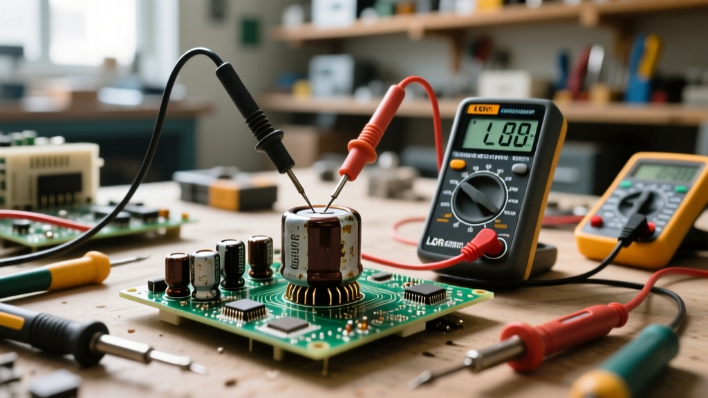 How to Test Capacitor Components in Salvaged Power Boards