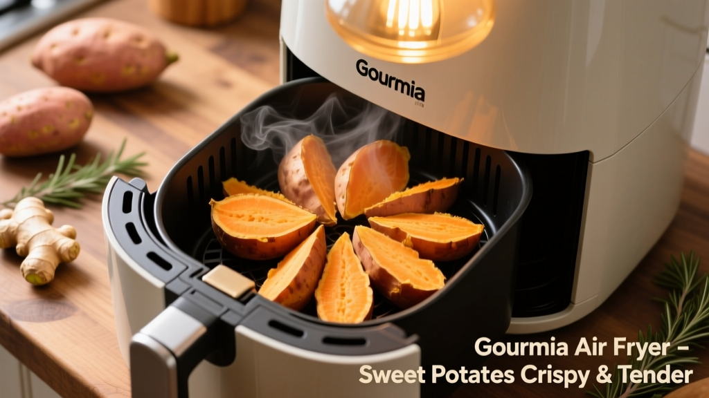Gourmia Air Fryer Sweet Potatoes: Crispy & Tender
