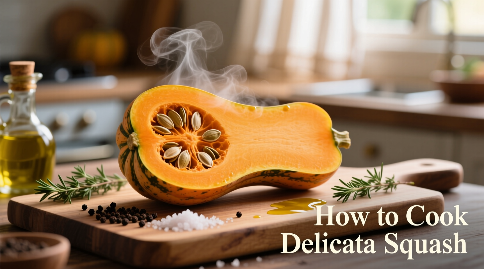 how do you cook delicata squash