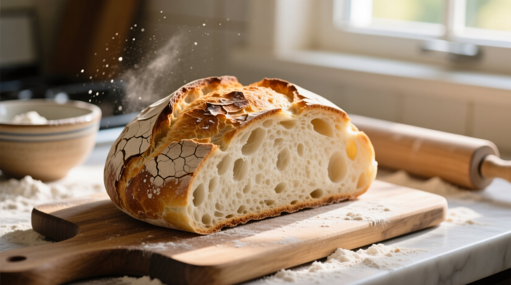 simple crusty white bread recipe