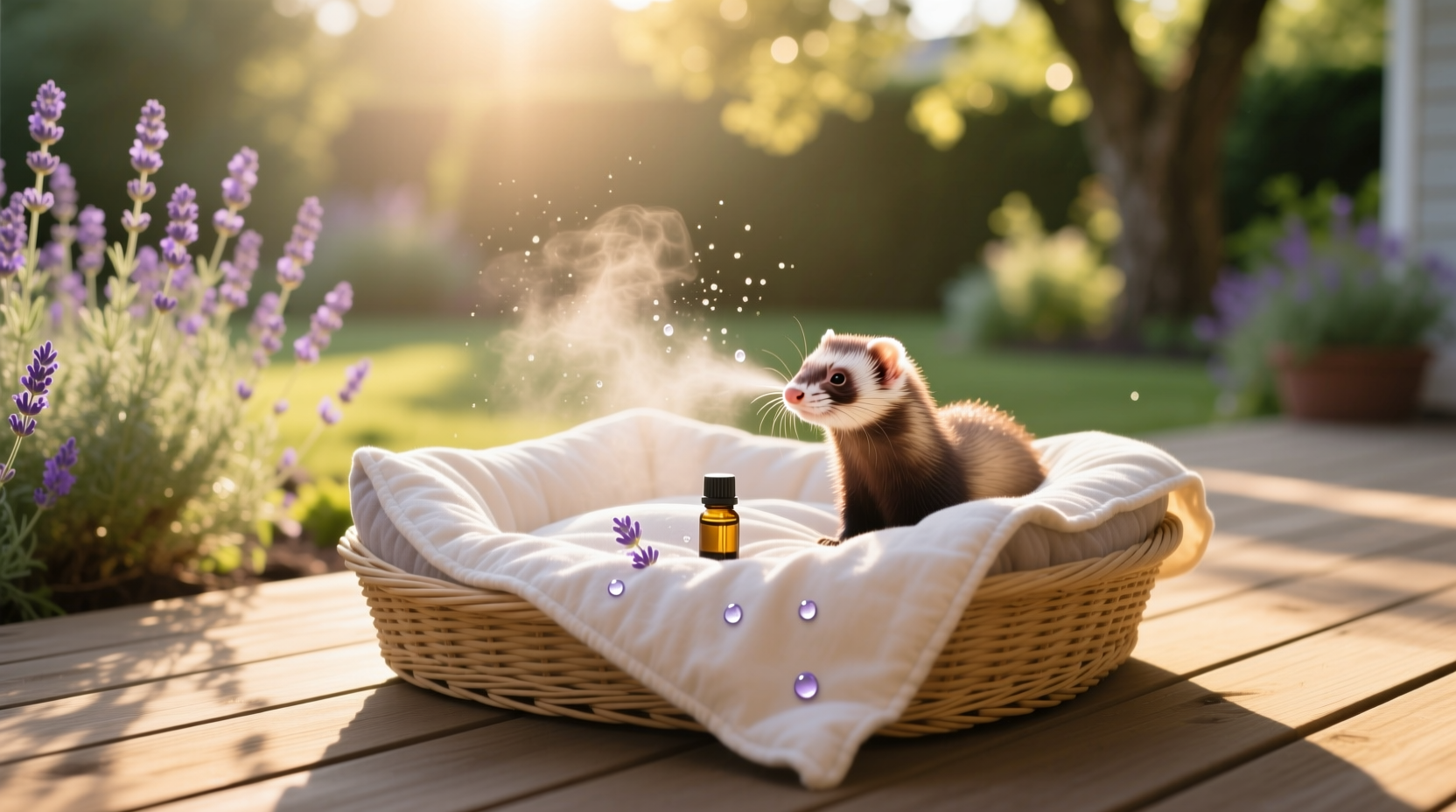 eco friendly ferret bedding sanitization