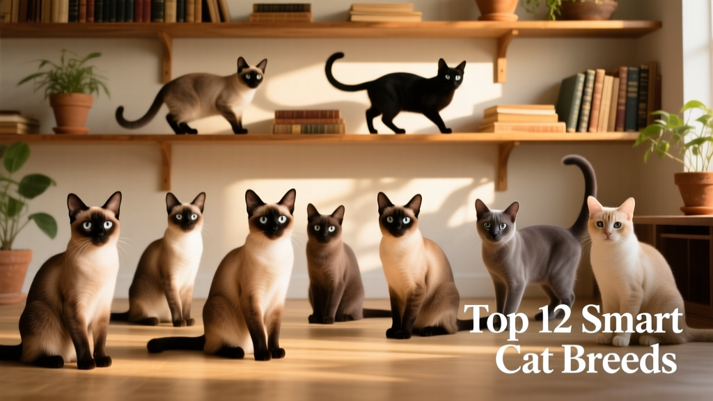 12 of the Smartest Cat Breeds