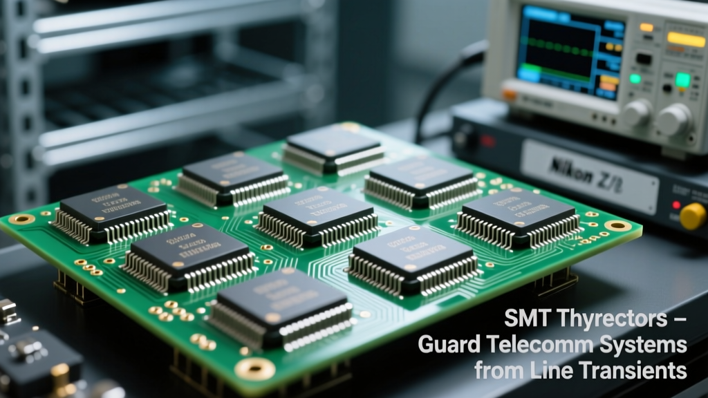 SMT Thyristors: How Solid-State Surge Protection Shields Telecommunication Systems from Line Transients