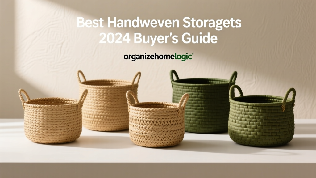 Best Handwoven Storage Baskets: 2024 Buyer's Guide