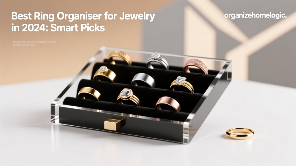 Best Ring Organiser for Jewelry in 2024: Smart Picks