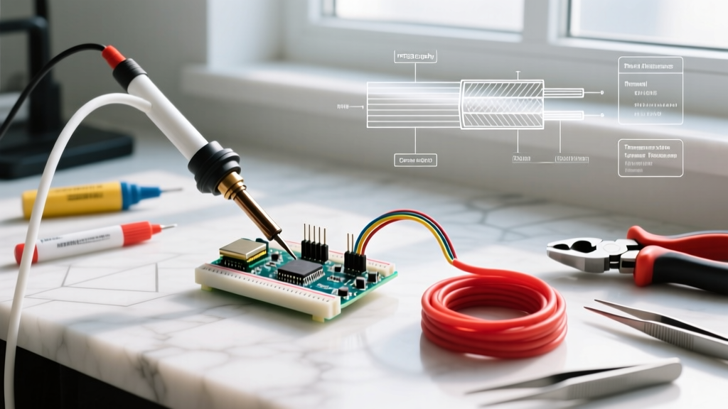 Soldering Cable Safety: PTFE vs Silicone Wire Guide