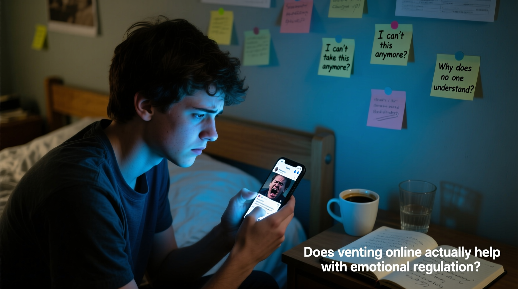 does venting online actually help with emotional regulation