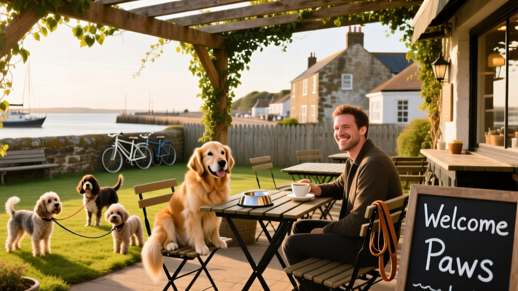 A dog-friendly restaurant in Poole with outdoor seating.