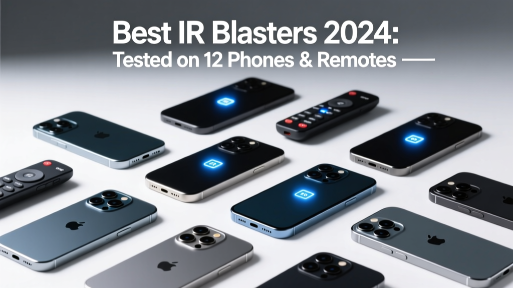 Best IR Blasters 2024: Tested on 12 Phones & Remotes