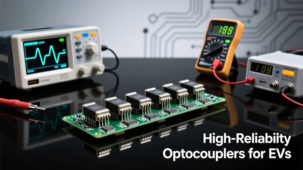 Low-Power Digital Optocouplers for Hybrid and Electric Vehicles: Performance, Reliability, and System-Level Integration