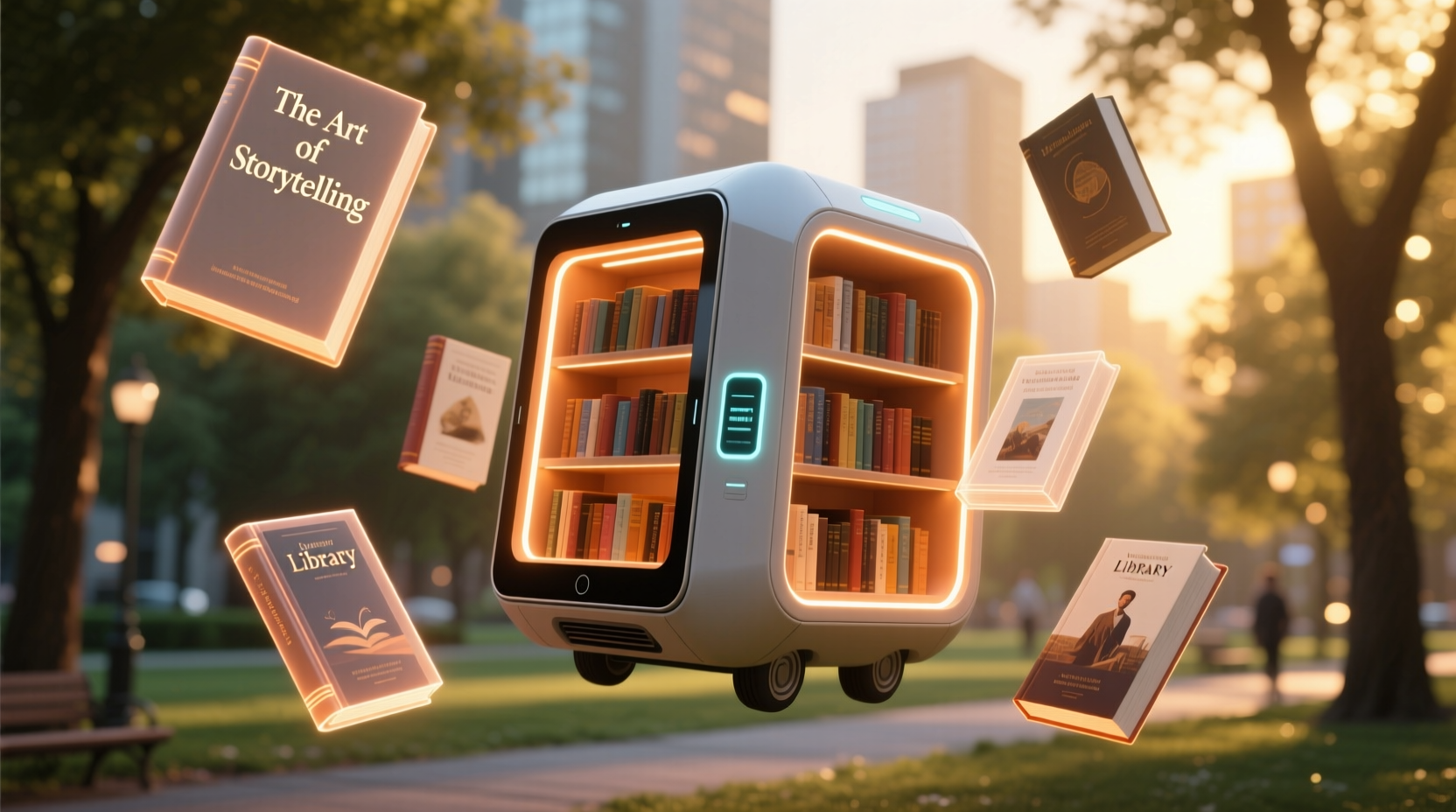 build your own mobile digital library to share books fr
