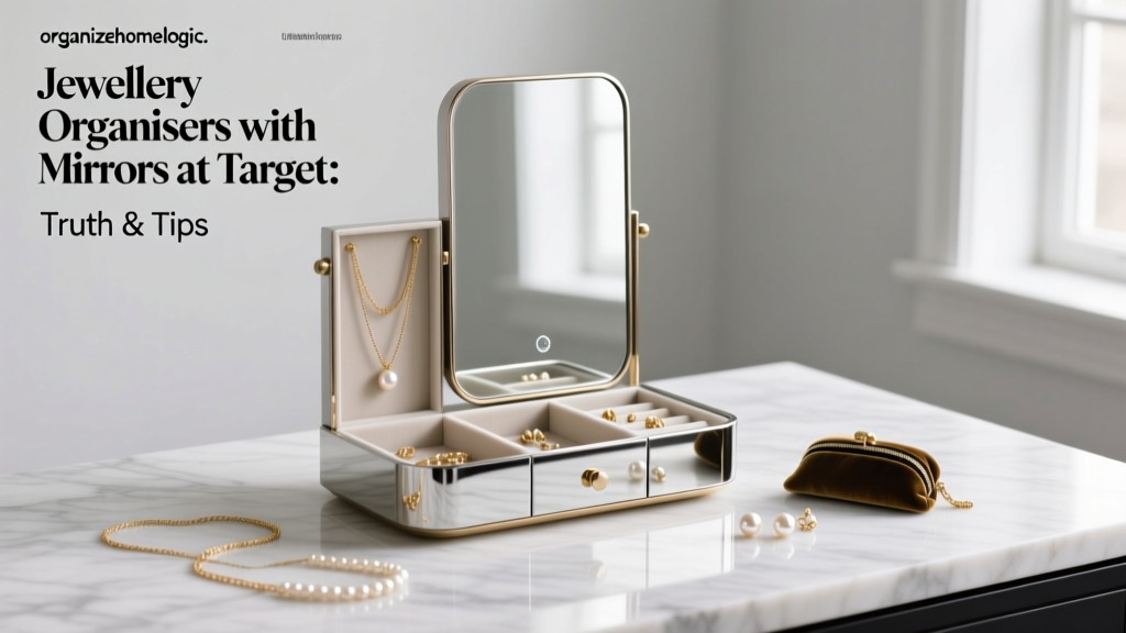 Jewellery Organisers with Mirrors at Target: Truth & Tips