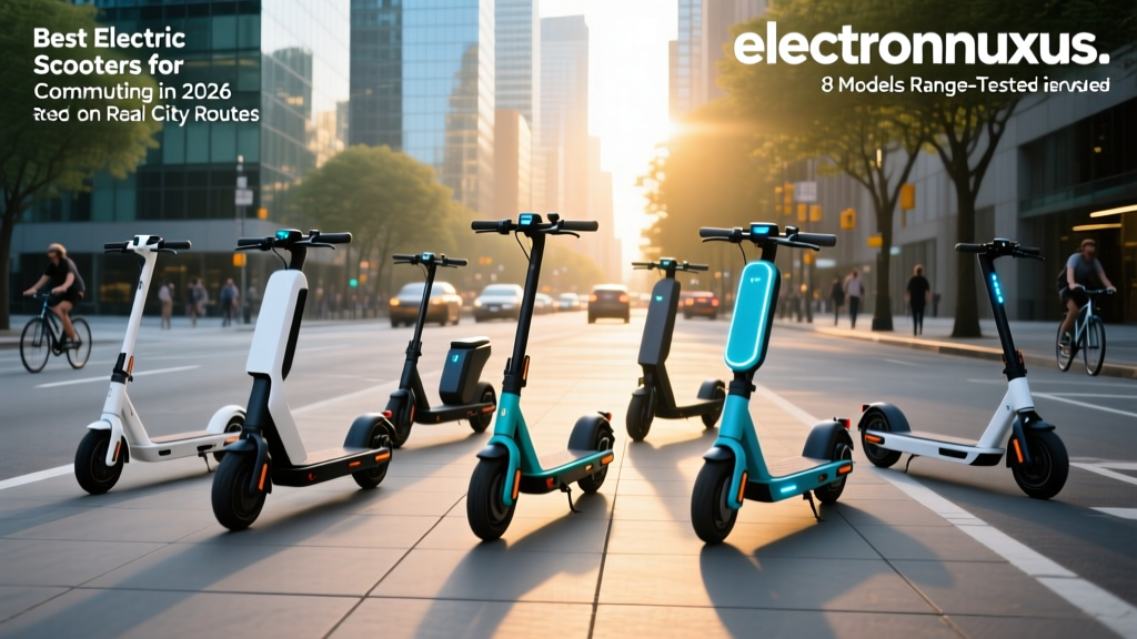 Best Electric Scooters for Commuting in 2026: 8 Models Range-Tested on Real City Routes